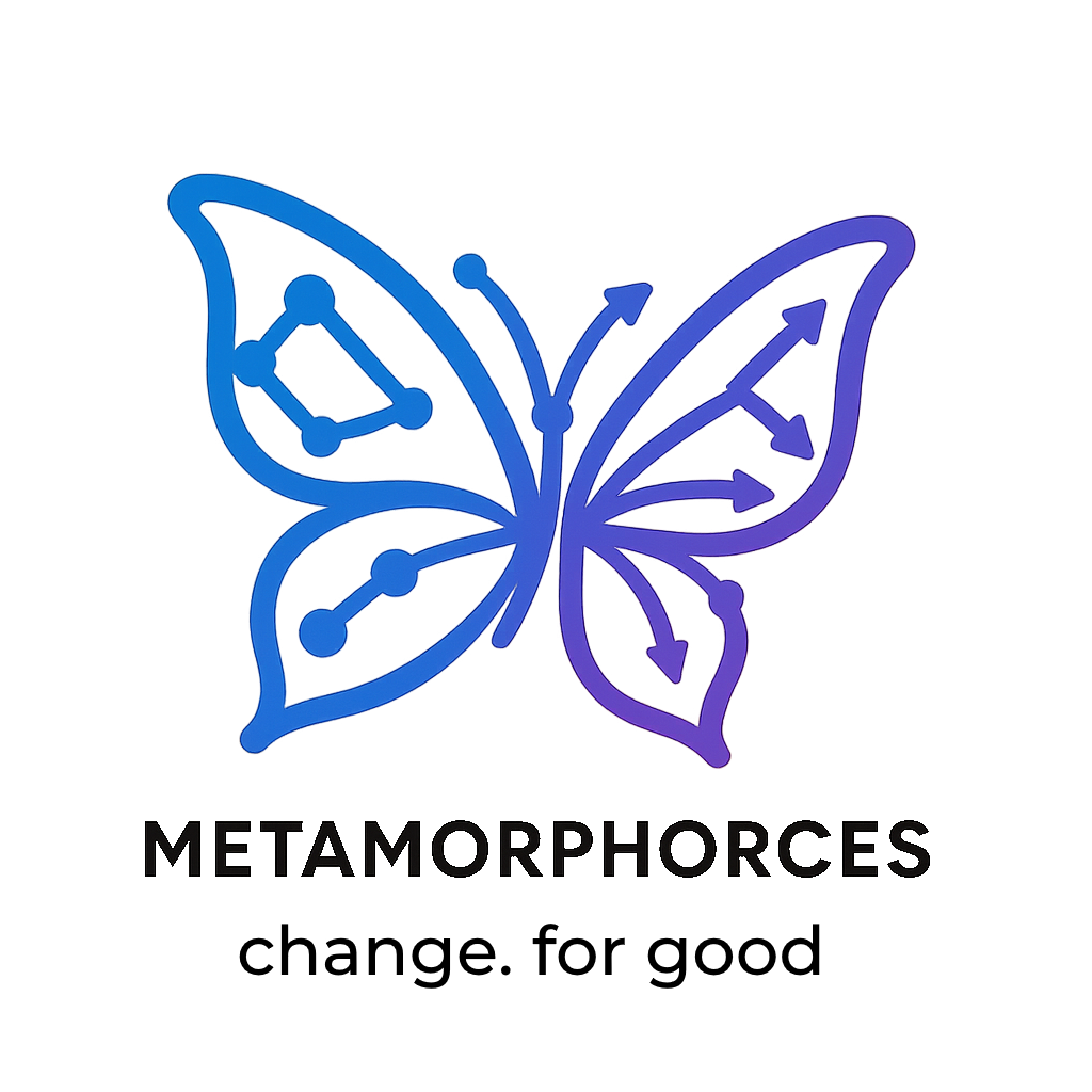 METAMORPHORCES butterfly logo